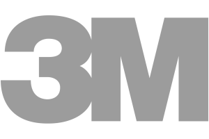logo 3M szare