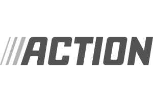 logo Action szare