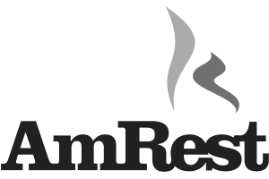 logo AmRest szare