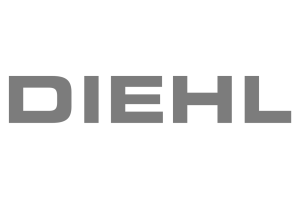 logo Diehl Controls szare