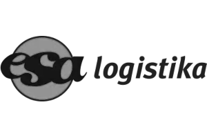 Logo ESA Logistika szare