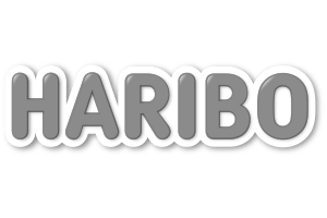 logo Haribo szare