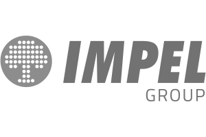 logo Impel Group szare