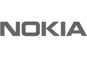logo Nokia szare