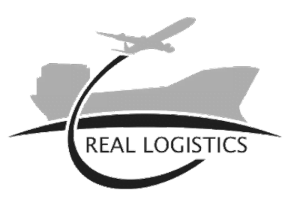 logo Real Logistics szare