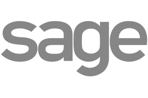 logo Sage szare