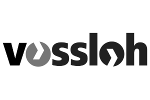 Logo Vossloh Skamo szare