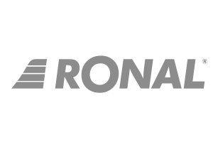 logo Ronal szare