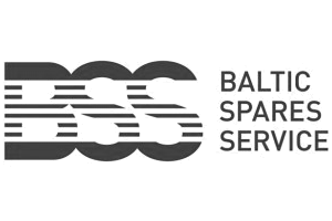 logo BSS Baltic Spares Services szare