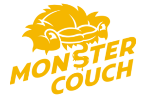 logo Moster Couch kolorowe
